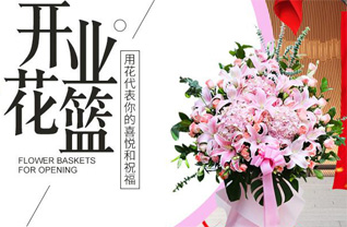 江苏南京建邺区莫愁湖街道艺苑社区花篮配送